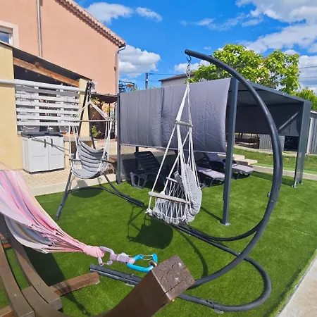 Апартаменты La Casetta T2 Rdc Avec Jardin A Рюом